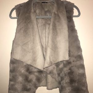 Marc New York Faux Fur Coat Vest